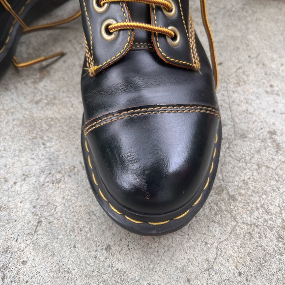 🥾 Vintage Dr. Martens Black Cappers | Sz 7M | 9W | 41EU - Picture 11 of 11